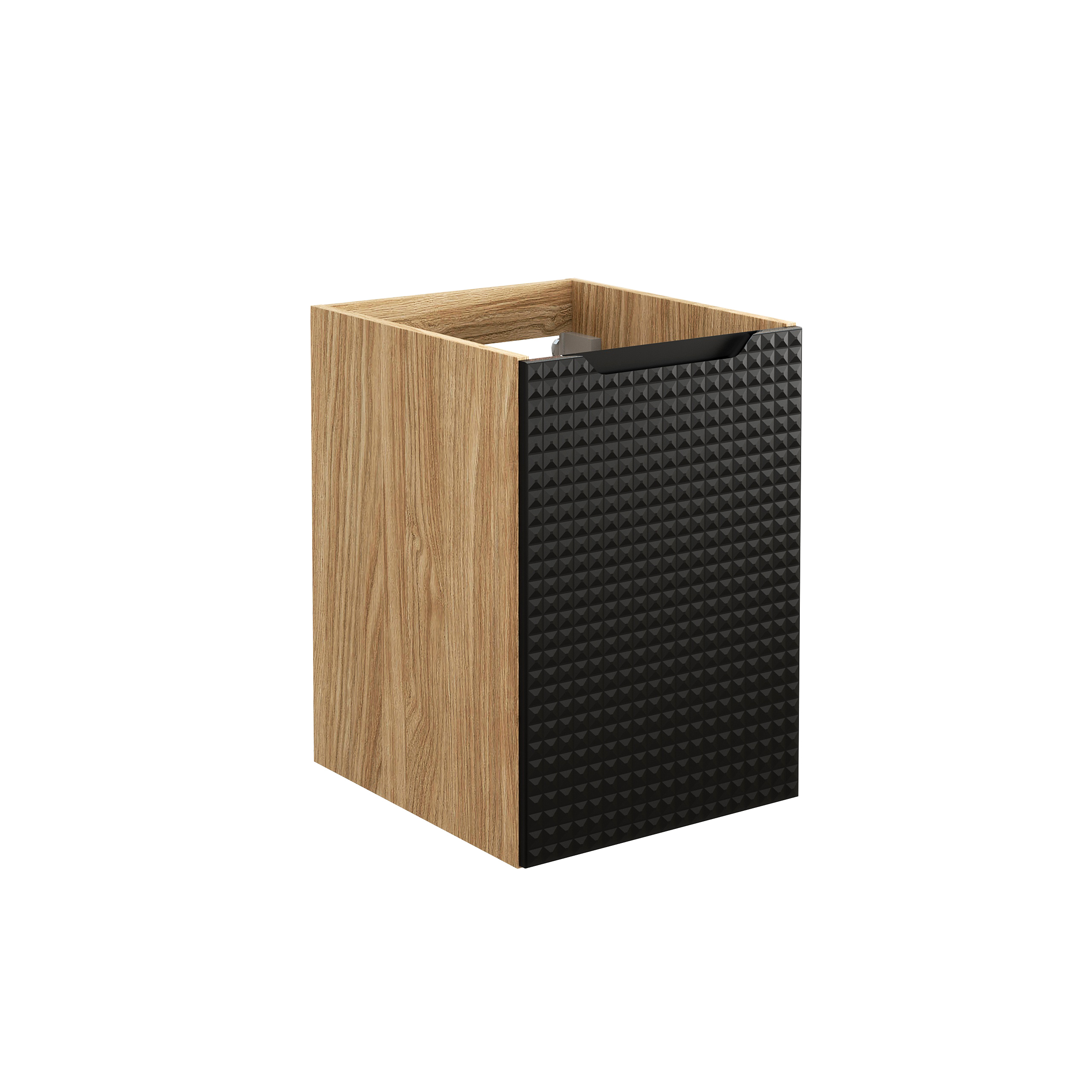 Darmowa Dostawa - Szafka 40x46x57 cm czarna-dab Comad Luxor Black LUXORBLACK81401D