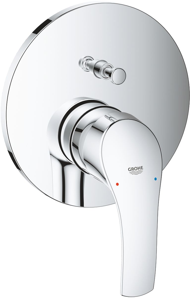 Darmowa Dostawa - Bateria wannowo-prysznicowa podtynkowa starlight chrome Grohe Eurosmart 24043002