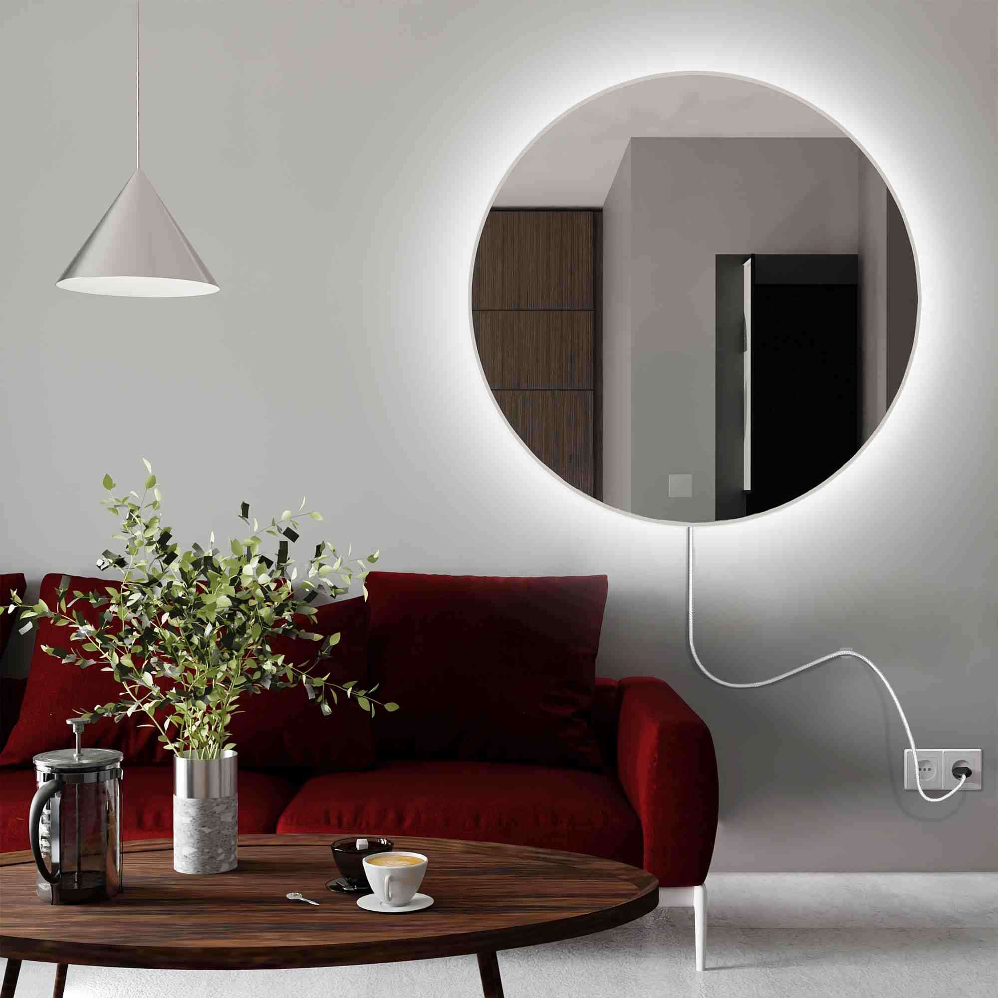 Darmowa Dostawa - Lustro 80x80 cm Smartwoods Electra 5904107903859