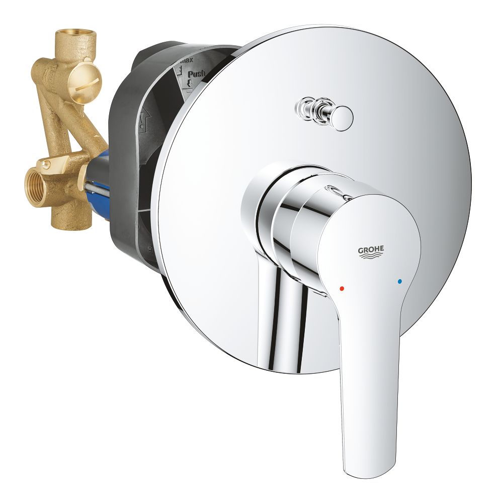 Darmowa Dostawa - Bateria wannowo-prysznicowa podtynkowa starlight chrome Grohe Start 23558002