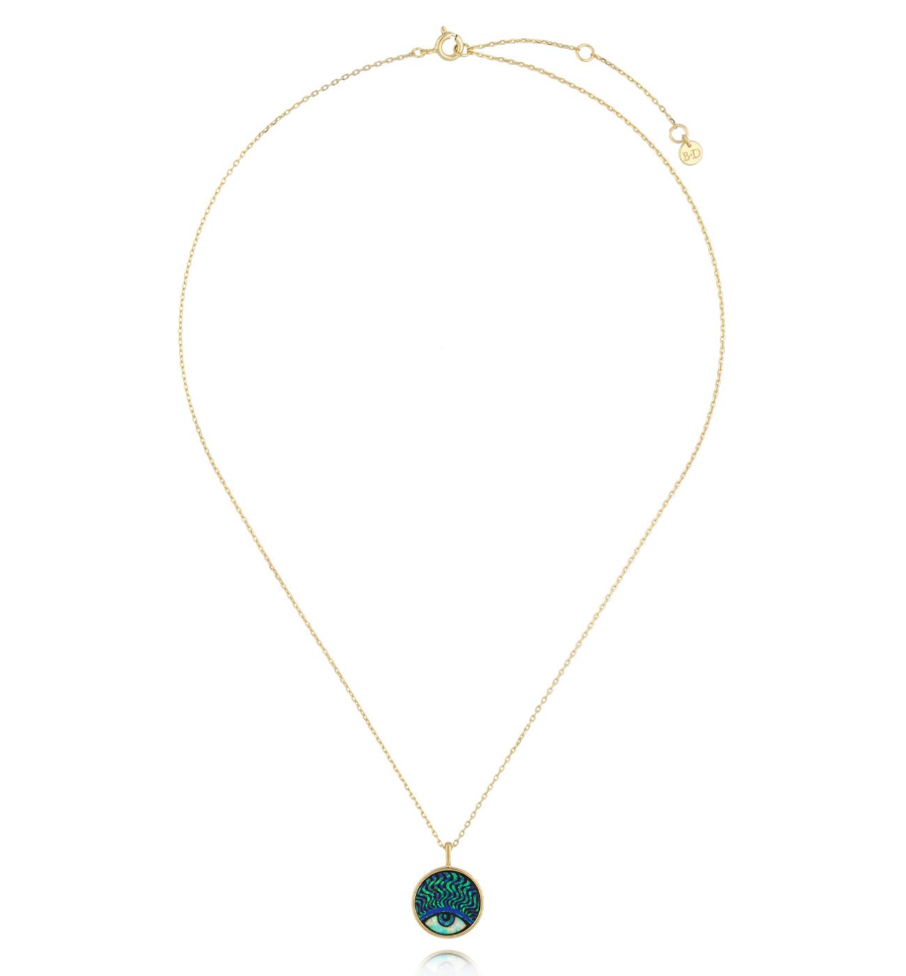 Naszyjnik z opalami Aqua Harmony NFA0054 - By Dziubeka