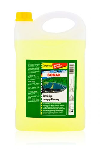 SONAX CYTRYNA LETNI PŁYN DO SPRYSKIWACZY 4L - Petrostar