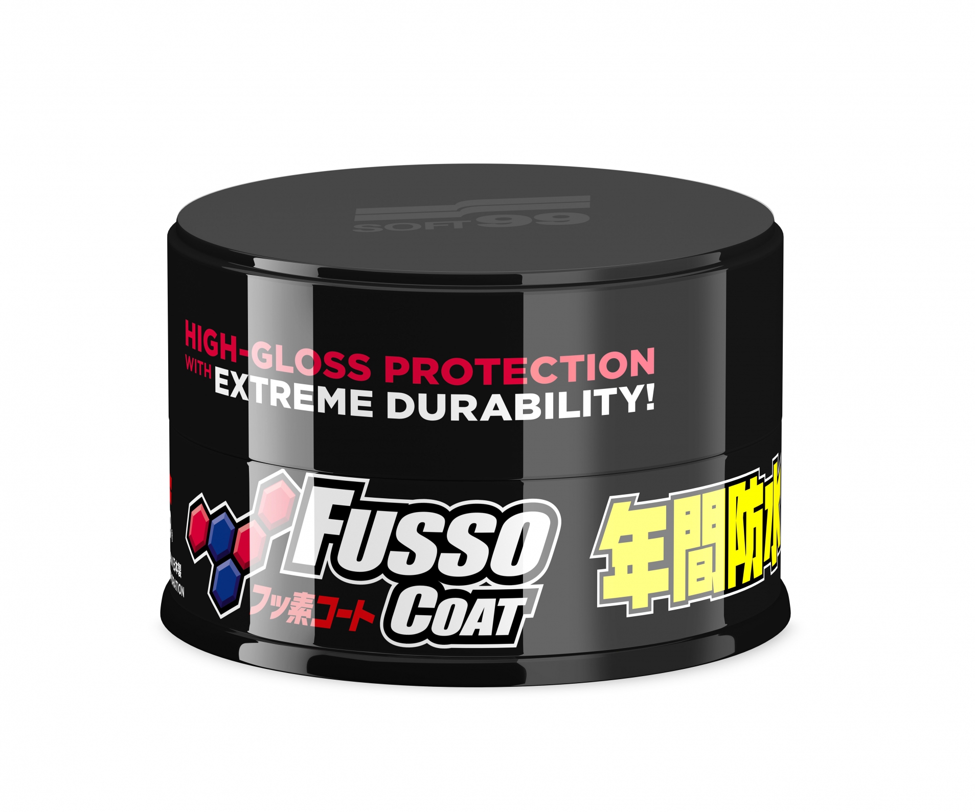 SOFT99 NEW FUSSO COAT 12 MONTHS DARK WAX WOSK 200G - Petrostar