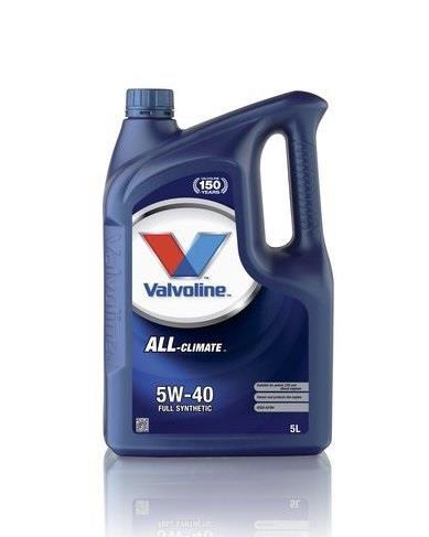 VALVOLINE ALL CLIMATE 5W40 5L - Petrostar