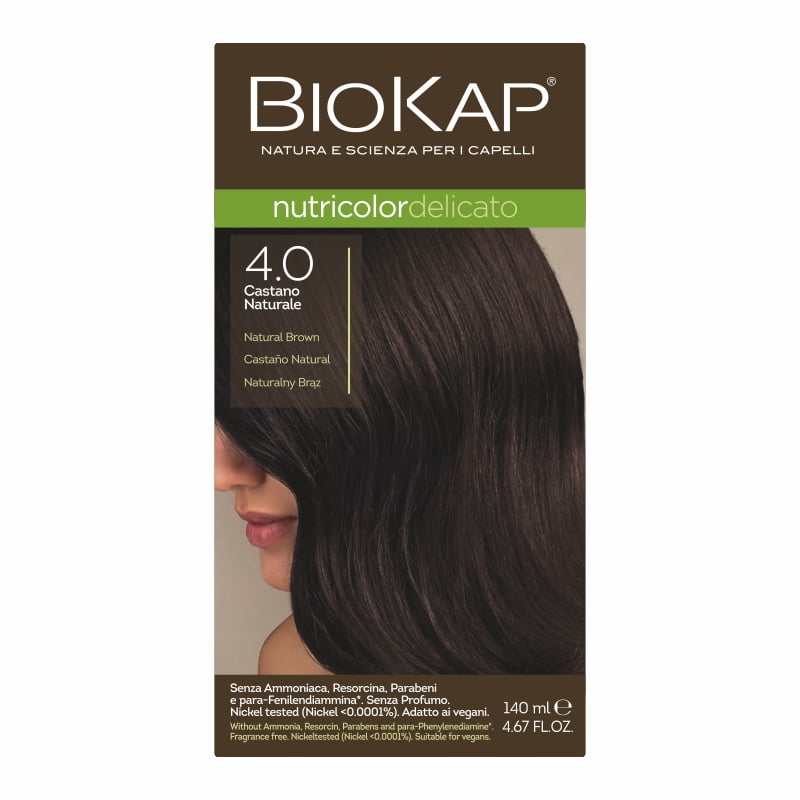 Naturalny Brąz farba Biokap Delicato, 4.0