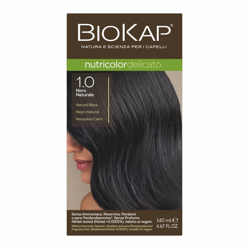Farba Biokap Delicato, 1.0 Naturalna Czerń