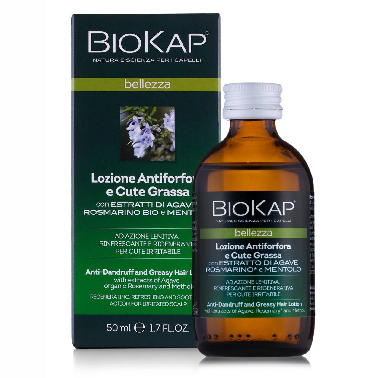 Biokap Lotion Przywracający Równowagę przeciw łupieżowi i nadmiarowi sebum, 50ml