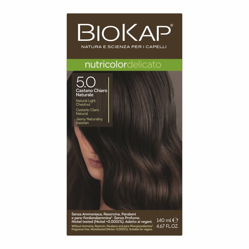 Farba Biokap Delicato, 5.0 Jasny Naturalny Kasztan