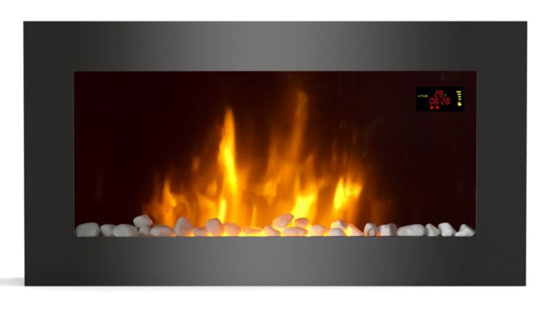 Kominek elektryczny FERRETTI Elena półokragły LED 71cm - 1 szt
