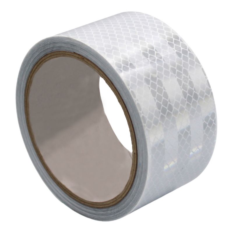 Taśma odblaskowa 5 m x 50 mm biała