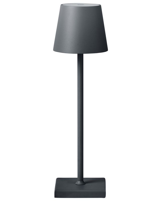 Bezprzewodowa lampa stołowa Baceiro LED Metal Ciemnoszary 1 szt.