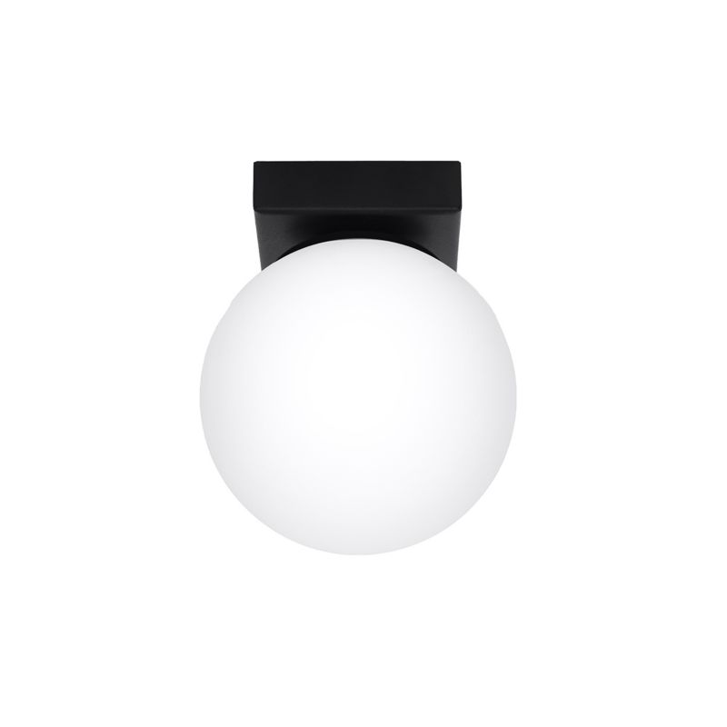 Plafon Sollux Lighting YOLI 1 czarny 1 szt.