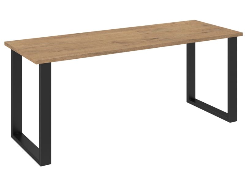 Stół do jadalni loftowy Bonni Imperial 185x67 Dąb Lancelot 1 szt.