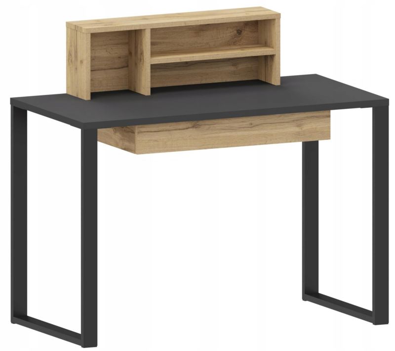 Biurko Matkam szafka UNDIO ufc dąb artisan-czarny 1 szt.