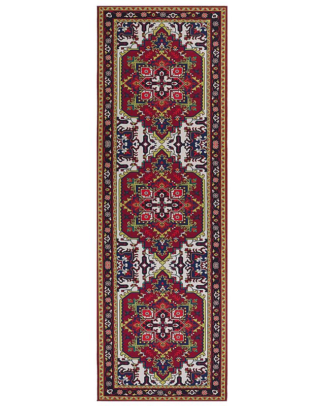 Dywan 80 x 240 cm czerwony Colachel 1 szt.