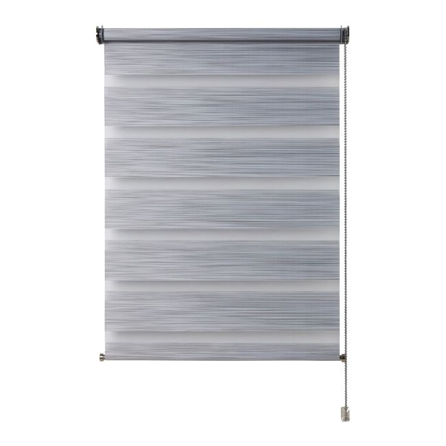 Roleta dzień/noc Colours Kala 71,5 x 240 cm szara