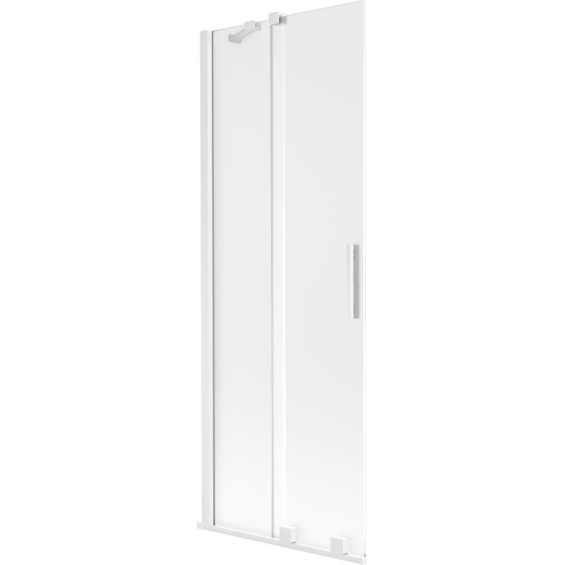 Parawan nawannowy rozsuwany Mexen Velar szron/biały 70x150 cm 1 szt.