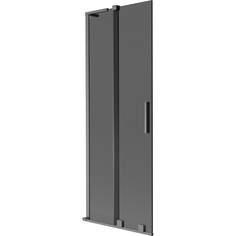 Parawan nawannowy rozsuwany Mexen Velar L grafit gun gray 70x150 cm 1 szt.