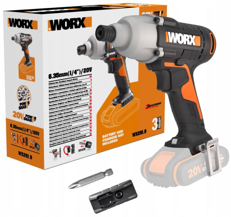 Klucz udarowy WORX WX291.9 1szt.