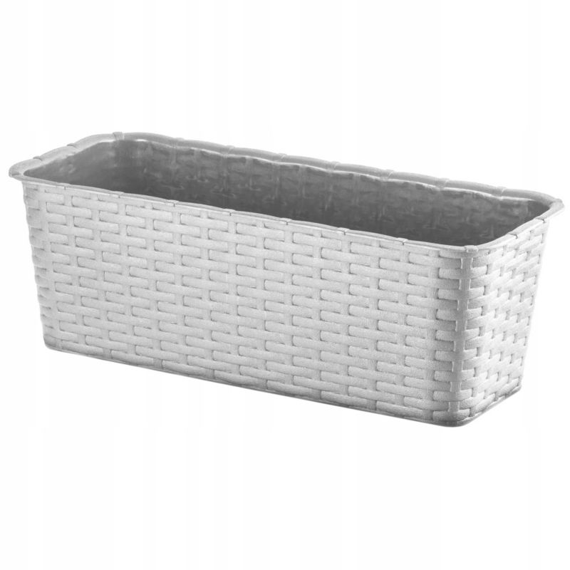 Doniczka KADAX Skrzynka Balkonowa 40cm Rattan 1szt.