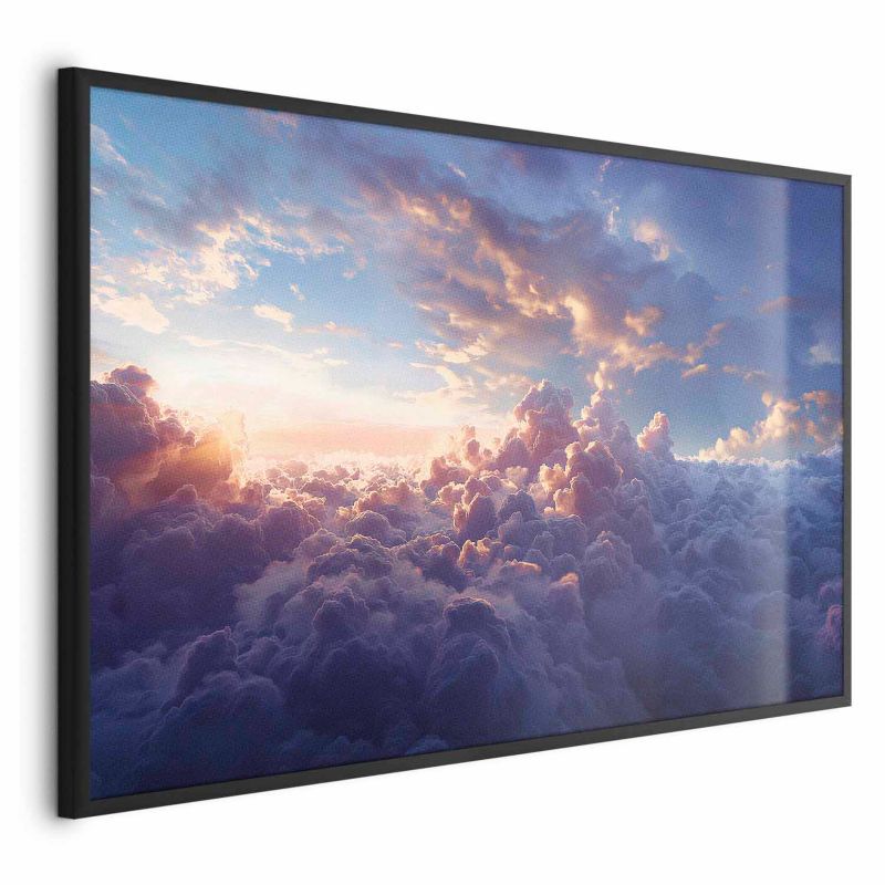 Plakat Artgeist Słońce w ukryciu 90x60 cm z ramą czarną 1 szt