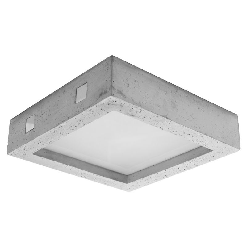 Plafon Sollux Lighting RIZA beton 1 szt.