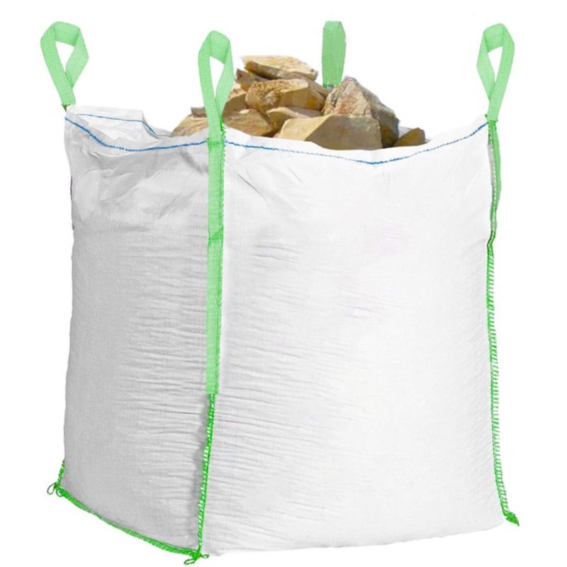 Worek Big bag na gruz Springos 1000 kg120x90x90 cm kontener z uchwytami biały 1 szt.