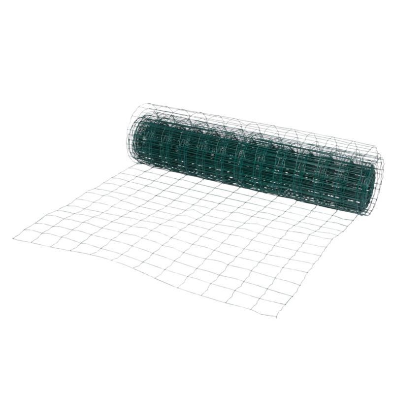 Siatka ogrodzeniowa zgrzewana Klikstrom 1,2 x 25 m oczko 100 x 75 mm zielona