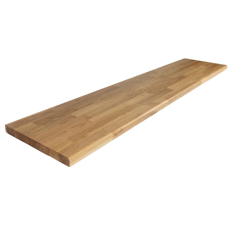 Parapet drewniany dąb DotWood 152 x 30 x 2,6cm mikrowczep olejowany 1 szt.