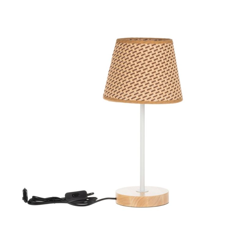 Lampa stołowa LL LightLogic PUNGI E27 TL 66457 lampa nocna boho eko do LED 1 szt.