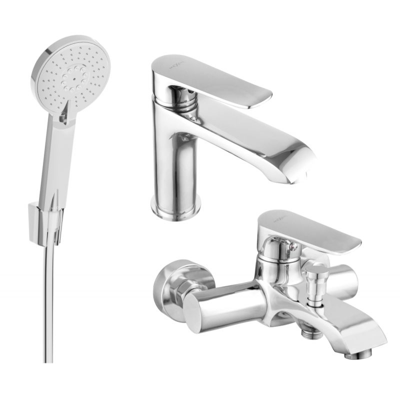 Zestaw wannowy Mexen Pecos chrom 72703R40-00 1 szt.