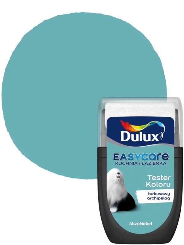Farba Dulux EasyCare Kuchnia i Łazienka turkusowy archipelag 30 ml