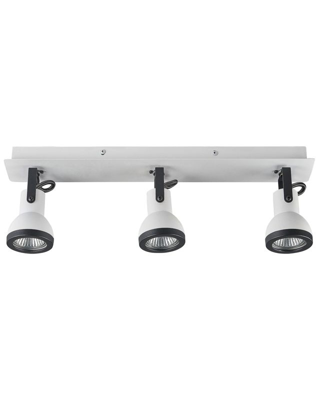 Lampa spot 3-punktowa Baro Regulowana Metal Biały 1szt.