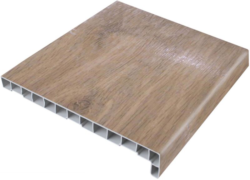 Parapet wewnętrzny PCV Geom 30 x 126 cm dąb winchester