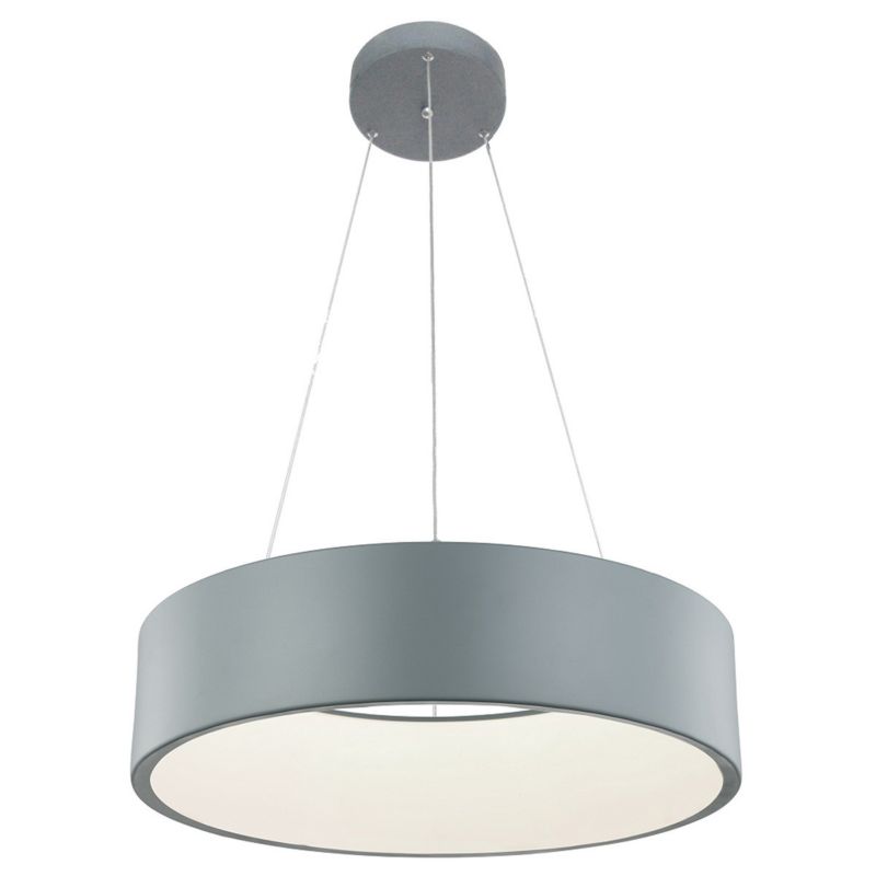 Lampa wisząca Light Prestige Malaga szara LED 3000K 1 szt.