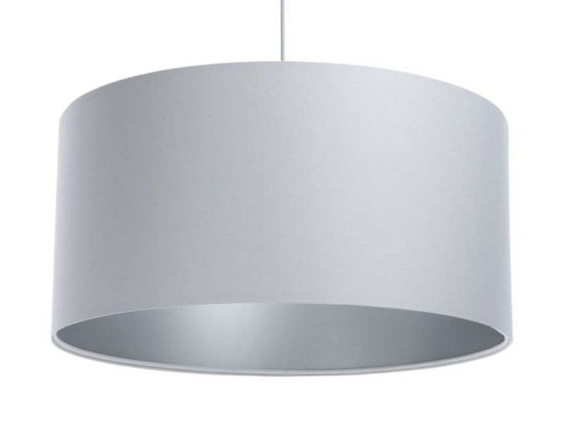 Lampa Bps Koncept wisząca MODERN 40 szara/srebrna 1 szt