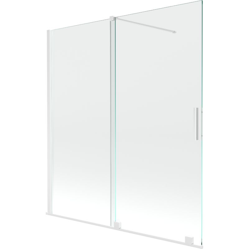 Parawan nawannowy Mexen Velar biały 150x150 cm 1 szt.