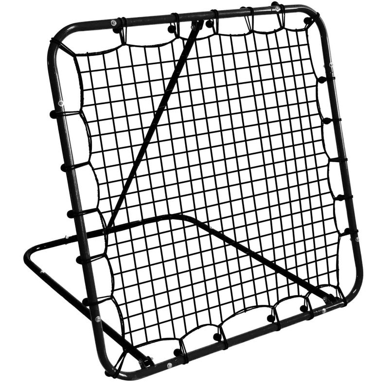 Rebounder do piłki nożnej Neo-Sport siatka trenażer bramka rama treningowa 120x120 cm 1 szt