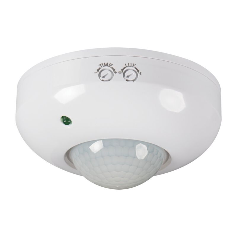 Czujnik ruchu LightLogic PIR LL AGRA PIR 360 NT-W 30510 biały regulacja czułości natynkowy 1 szt.