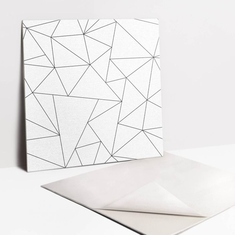 Kafelki samoprzylepne Tulup Struktura linii 30x30 cm 9 szt.