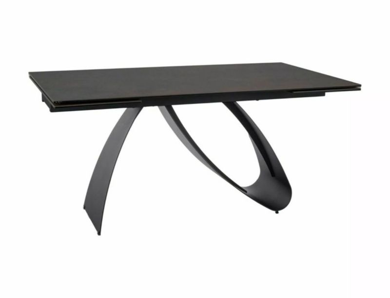 Stół Signal rozkładany DIUNA CERAMIC 160(240)x90 brązowy mat ossido bruno 1 szt