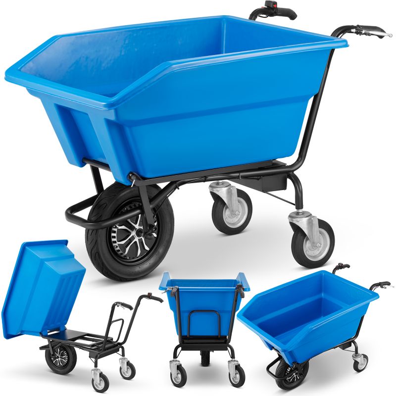 Taczka elektryczna wozidło elektryczne 300L 300kg KEA-230 1 szt
