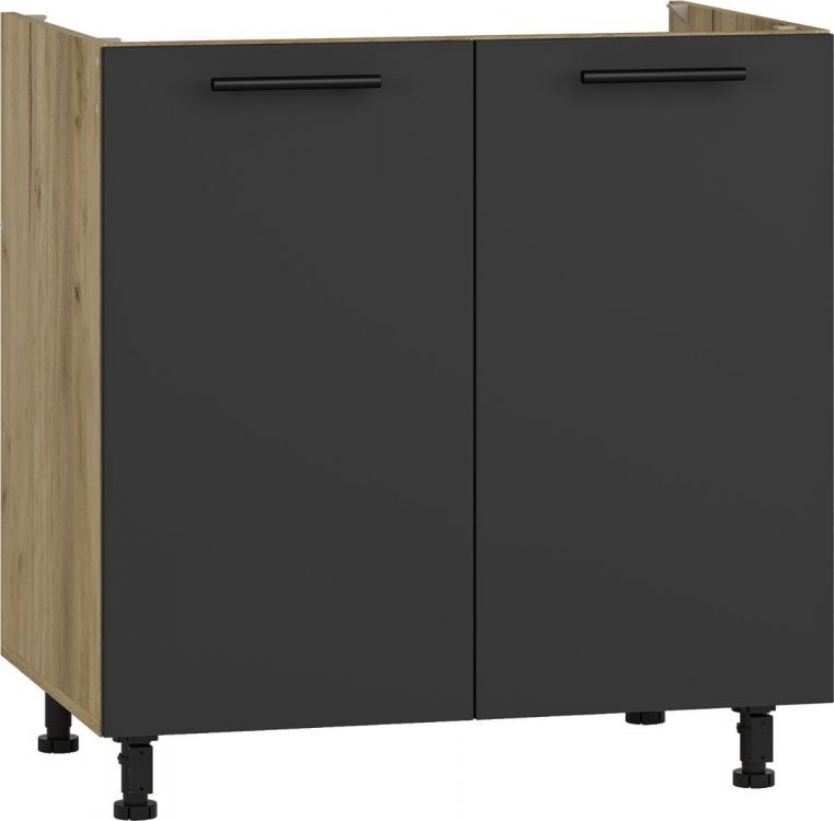 Szafka Halmar pod zlew 80 VENTO DK-80/82 antracyt 1 szt