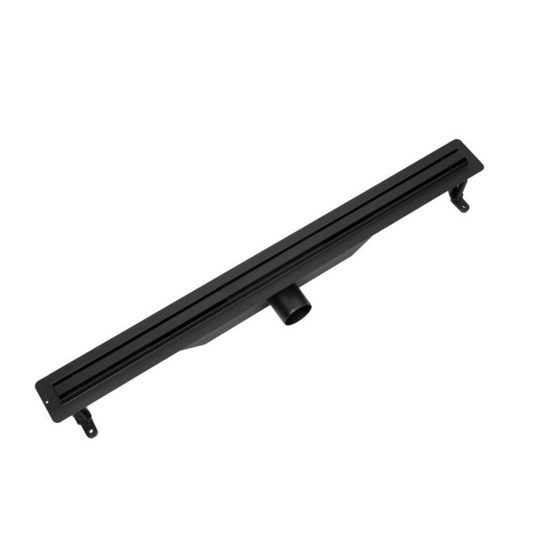 Odpływ liniowy Vogi Ultra Slim wąski 80 cm czarny 1 szt.