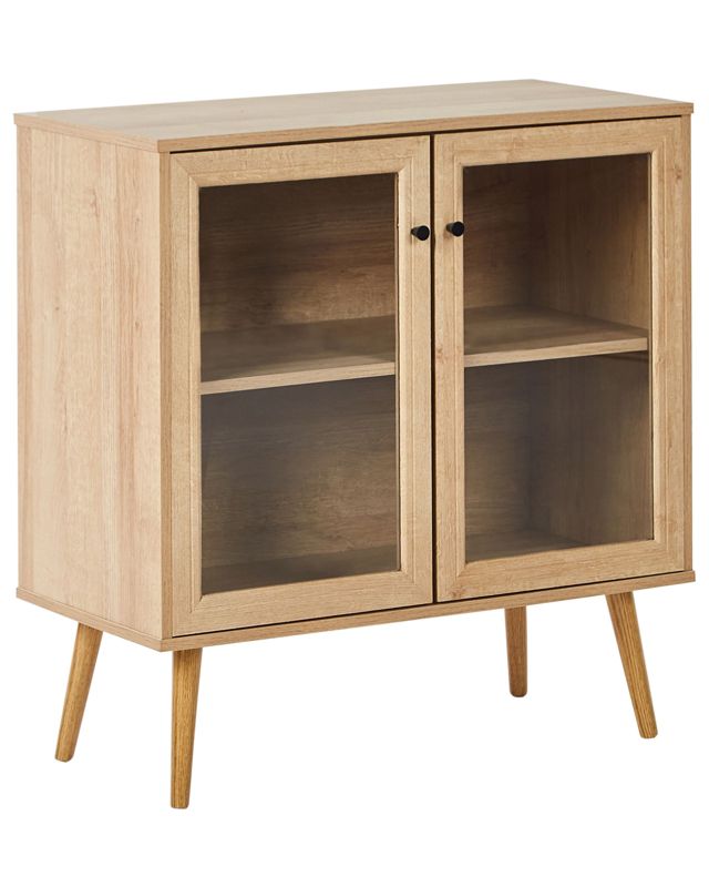 Komoda dwudrzwiowa Albany 80 cm 40 cm Jasnobrązowy 1 szt.