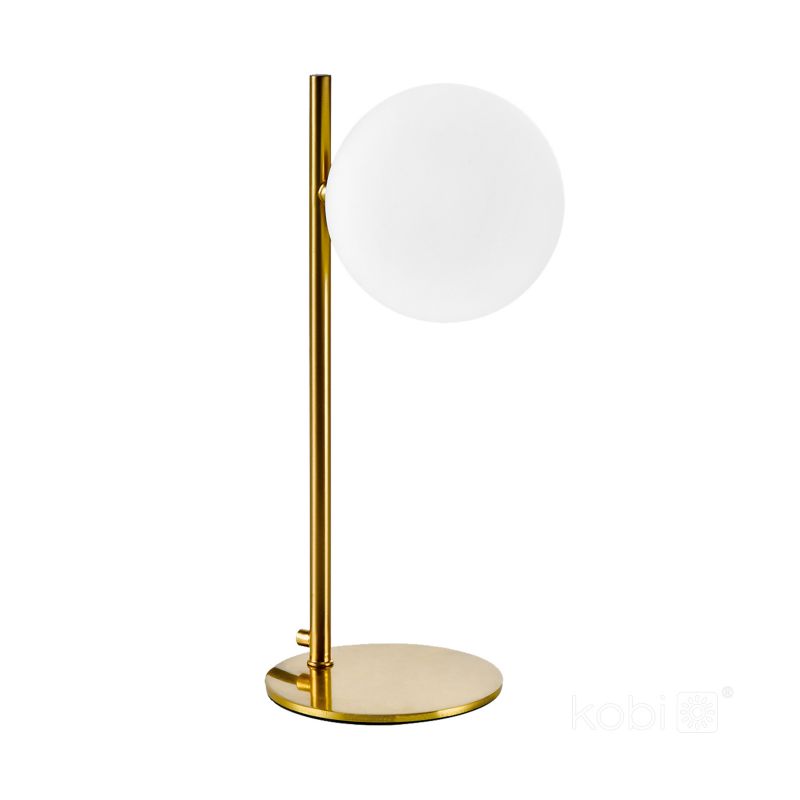 Lampka biurkowa Globe Elegance Gold Kobi ST 1xG9 1szt.