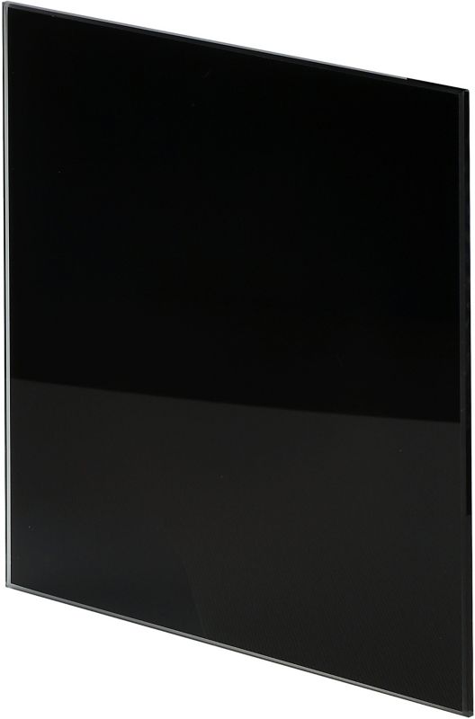 Panel do wentylatora Awenta Trax Glass fi 125 mm czarny