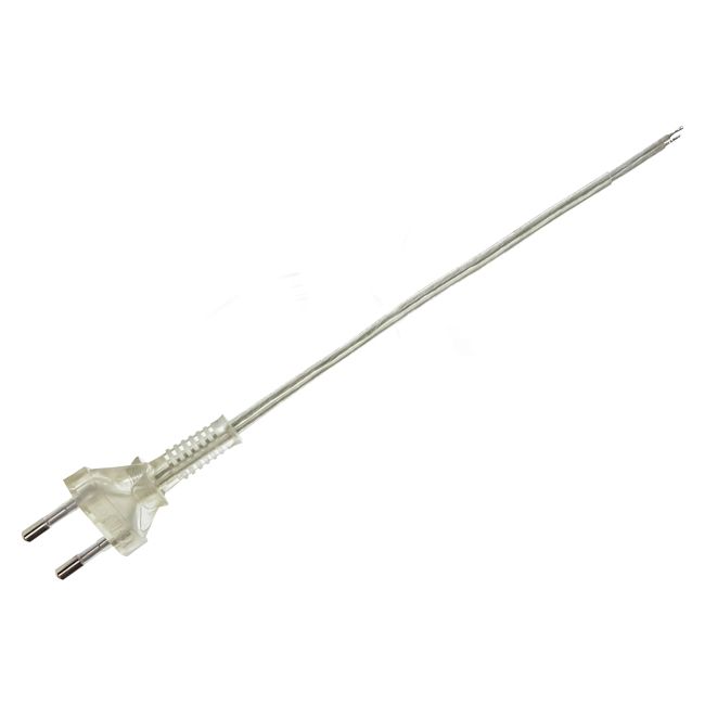 Sznur OMYp Zamel 2 x 0,75 mm2 3 m przezroczysty