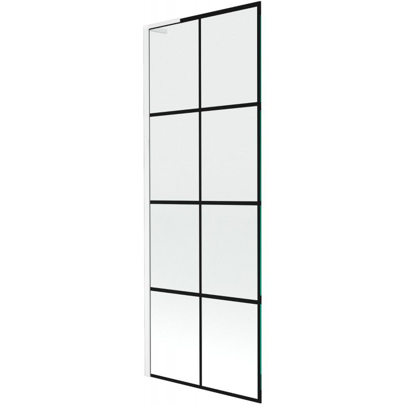 Parawan nawannowy Mexen Next L czarny wzór 70x150 cm 1 szt.
