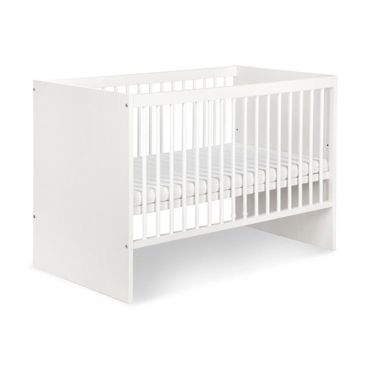 Łóżeczko Little Sky dziecięce DALIA 120x60 białe 1 szt